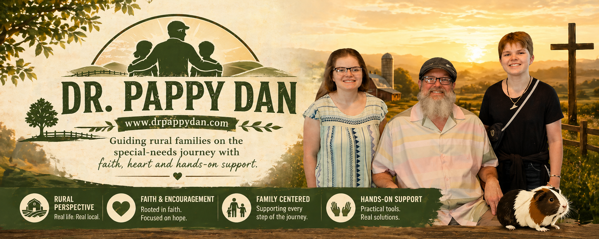 Guiding rural families on the special‑needs journey with faith, heart and hands‑on support.